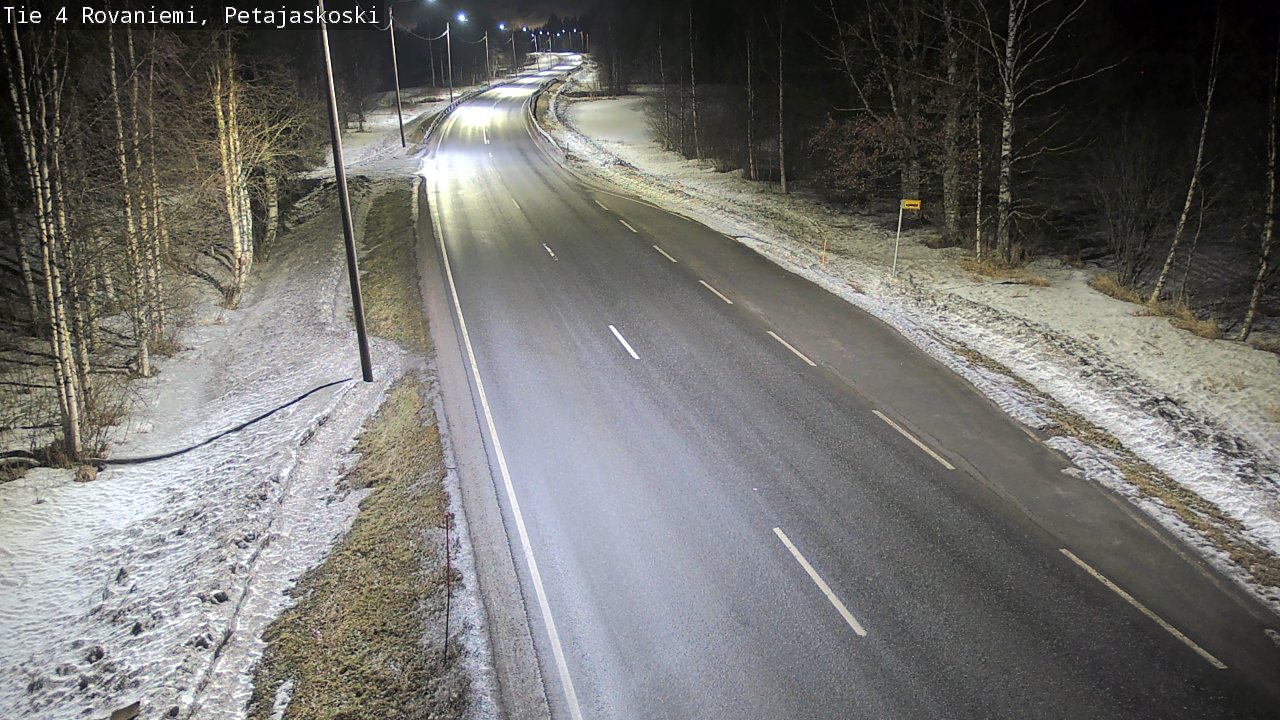 Kelikamerat Kuva Tie 4 Rovaniemi, Petäjäskoski, Rovaniemi, Lappi