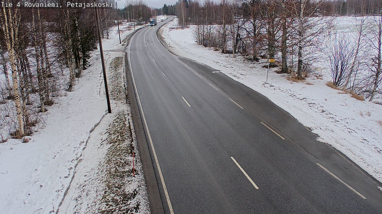 Kelikamerat Kuva Tie 4 Rovaniemi, Petäjäskoski, Rovaniemi, Lappi