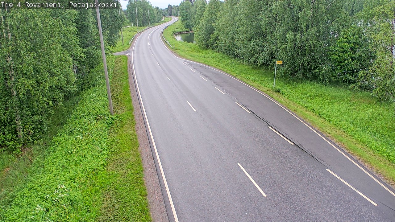 Kelikamerat Kuva Tie 4 Rovaniemi, Petäjäskoski, Rovaniemi, Lappi
