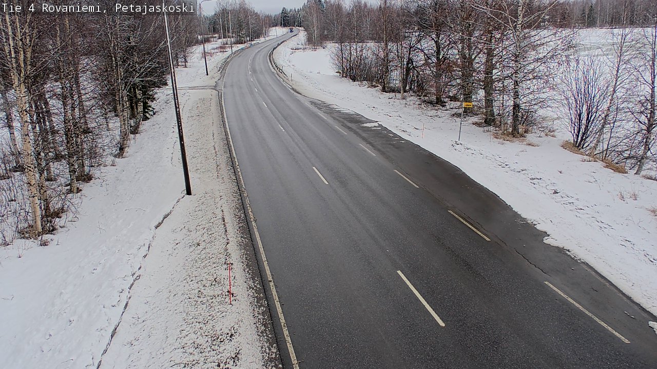 Kelikamerat Kuva Tie 4 Rovaniemi, Petäjäskoski, Rovaniemi, Lappi