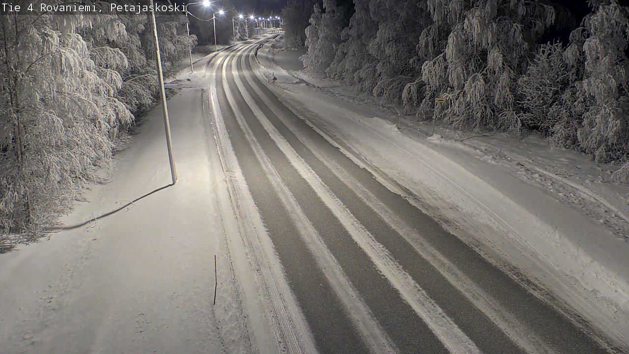 Kelikamerat Kuva Tie 4 Rovaniemi, Petäjäskoski, Rovaniemi, Lappi