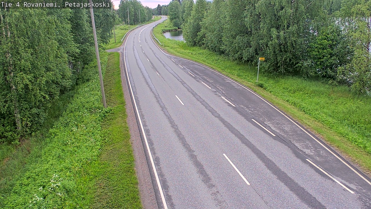 Kelikamerat Kuva Tie 4 Rovaniemi, Petäjäskoski, Rovaniemi, Lappi