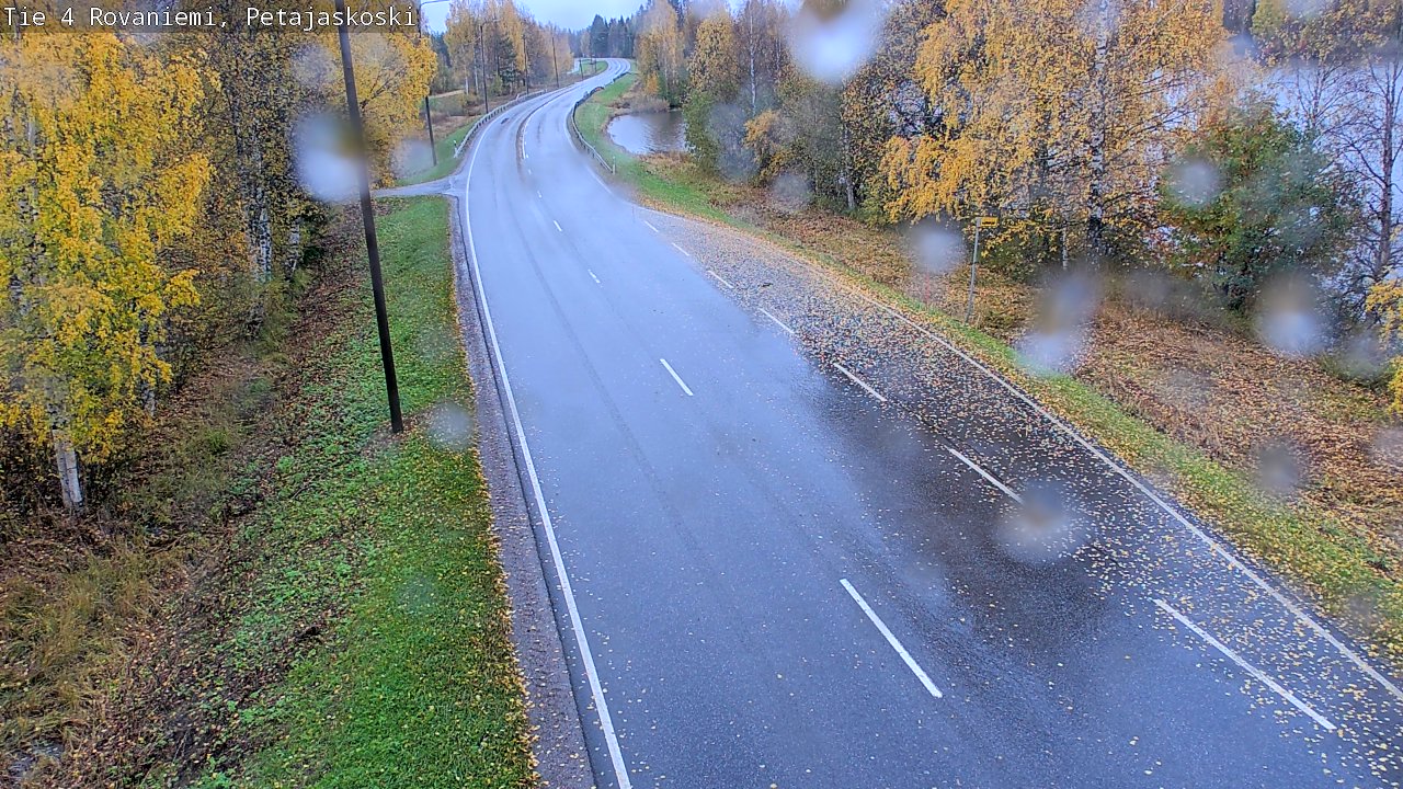 Weather Camera Image Road 4 Rovaniemi, Petäjäskoski, Rovaniemi, Lappi