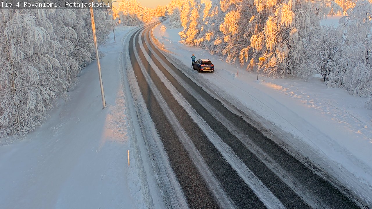 Kelikamerat Kuva Tie 4 Rovaniemi, Petäjäskoski, Rovaniemi, Lappi