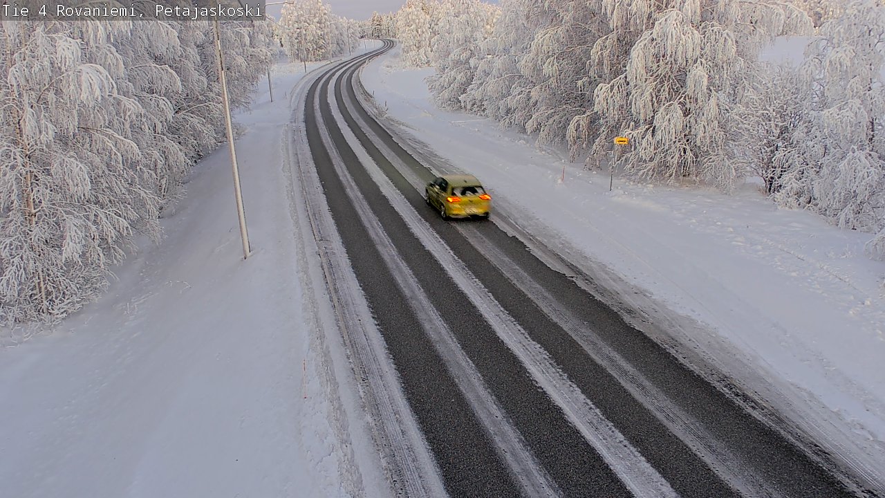 Kelikamerat Kuva Tie 4 Rovaniemi, Petäjäskoski, Rovaniemi, Lappi