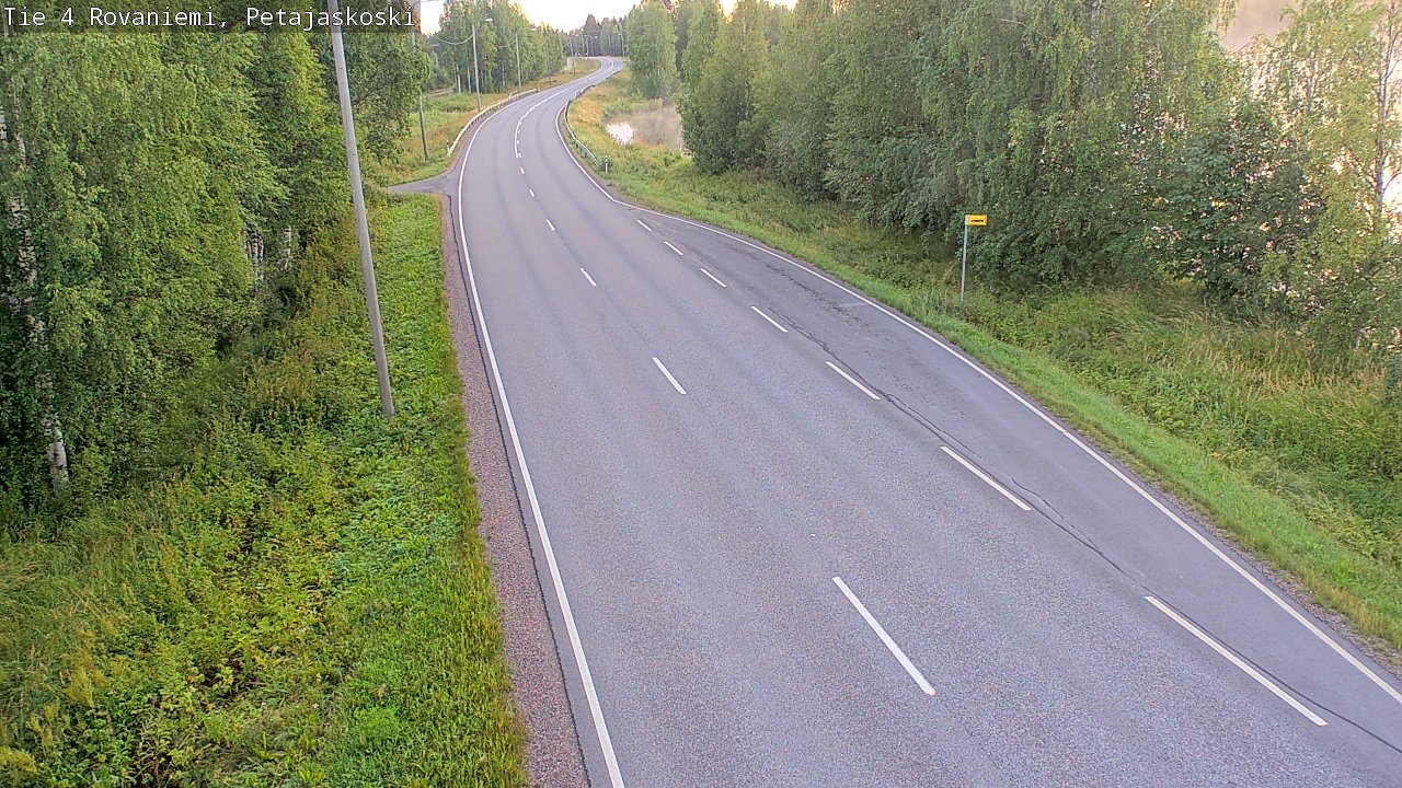 Kelikamerat Kuva Tie 4 Rovaniemi, Petäjäskoski, Rovaniemi, Lappi