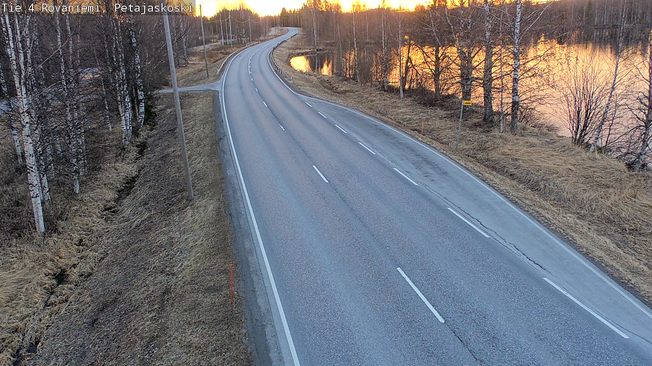 Kelikamerat Kuva Tie 4 Rovaniemi, Petäjäskoski, Rovaniemi, Lappi