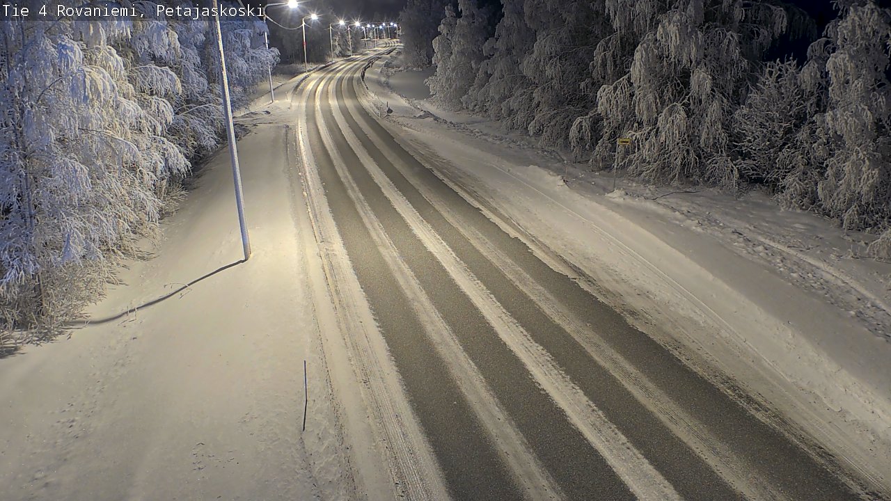 Kelikamerat Kuva Tie 4 Rovaniemi, Petäjäskoski, Rovaniemi, Lappi