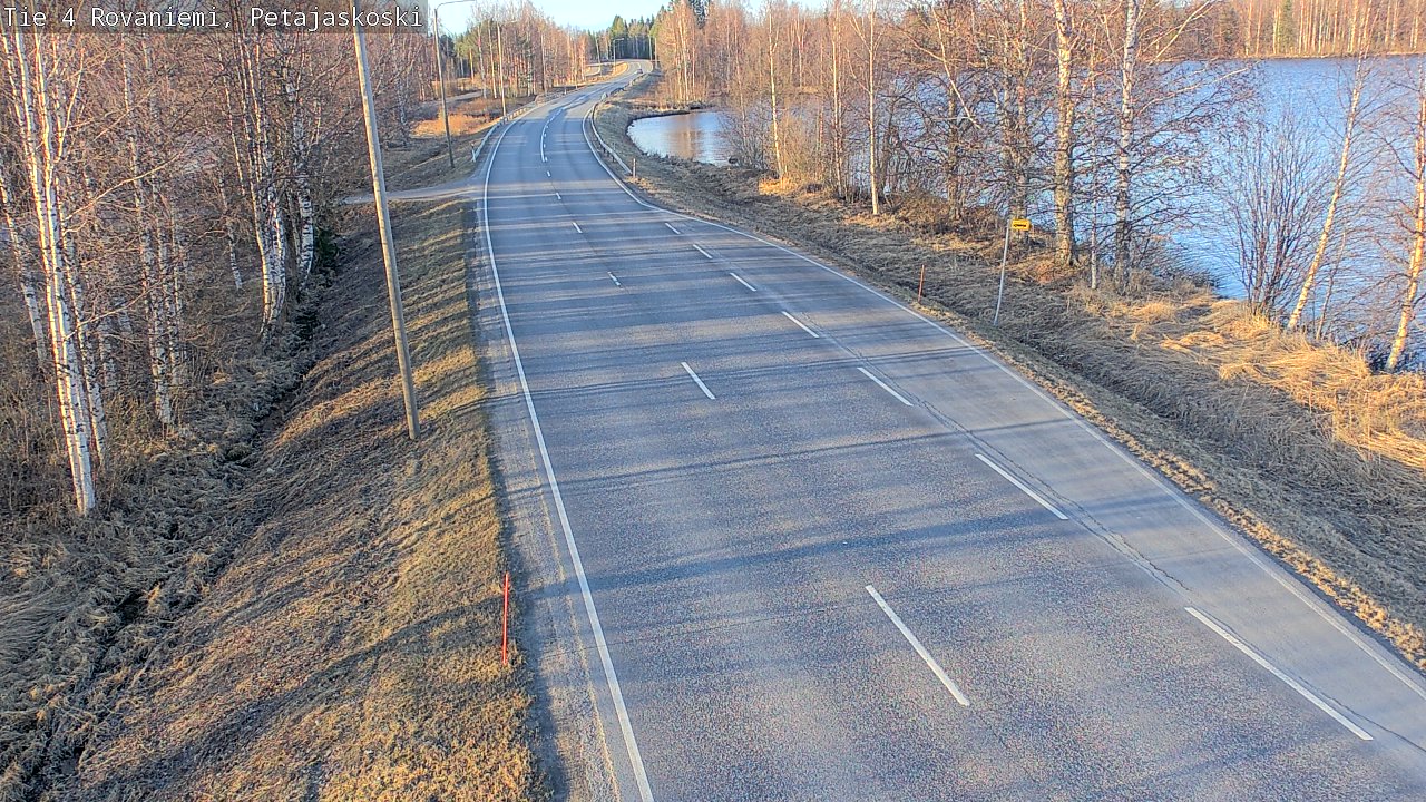 Kelikamerat Kuva Tie 4 Rovaniemi, Petäjäskoski, Rovaniemi, Lappi