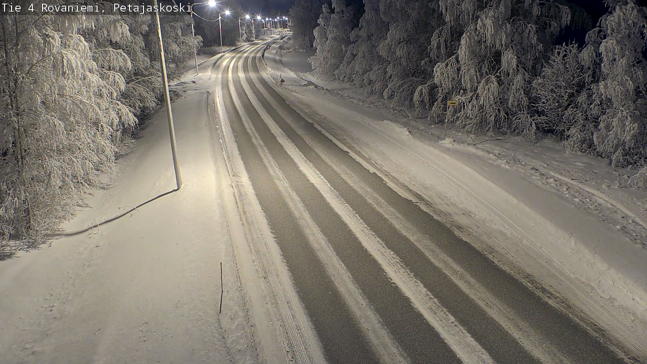 Kelikamerat Kuva Tie 4 Rovaniemi, Petäjäskoski, Rovaniemi, Lappi