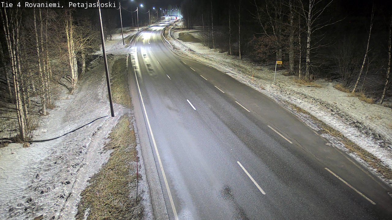 Kelikamerat Kuva Tie 4 Rovaniemi, Petäjäskoski, Rovaniemi, Lappi