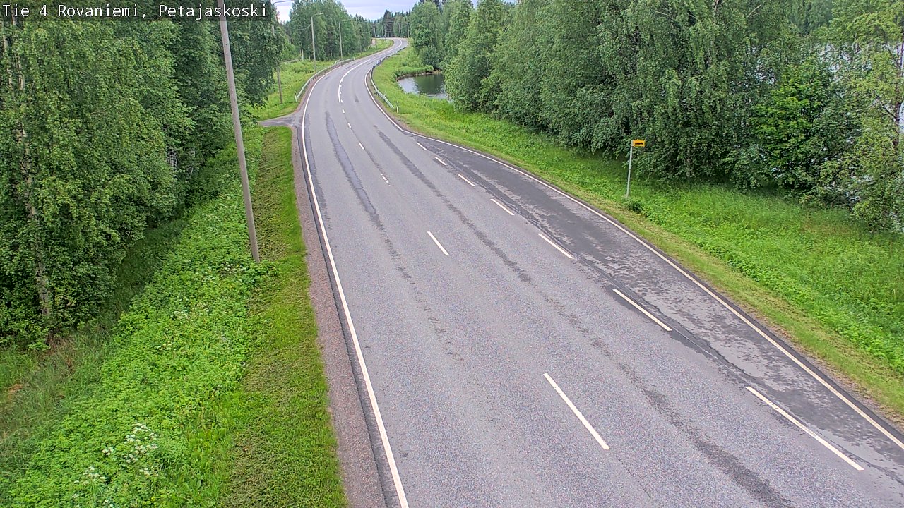 Kelikamerat Kuva Tie 4 Rovaniemi, Petäjäskoski, Rovaniemi, Lappi