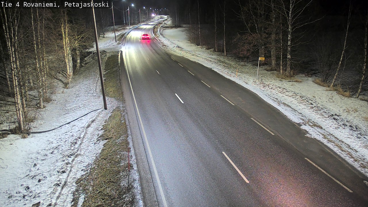 Kelikamerat Kuva Tie 4 Rovaniemi, Petäjäskoski, Rovaniemi, Lappi