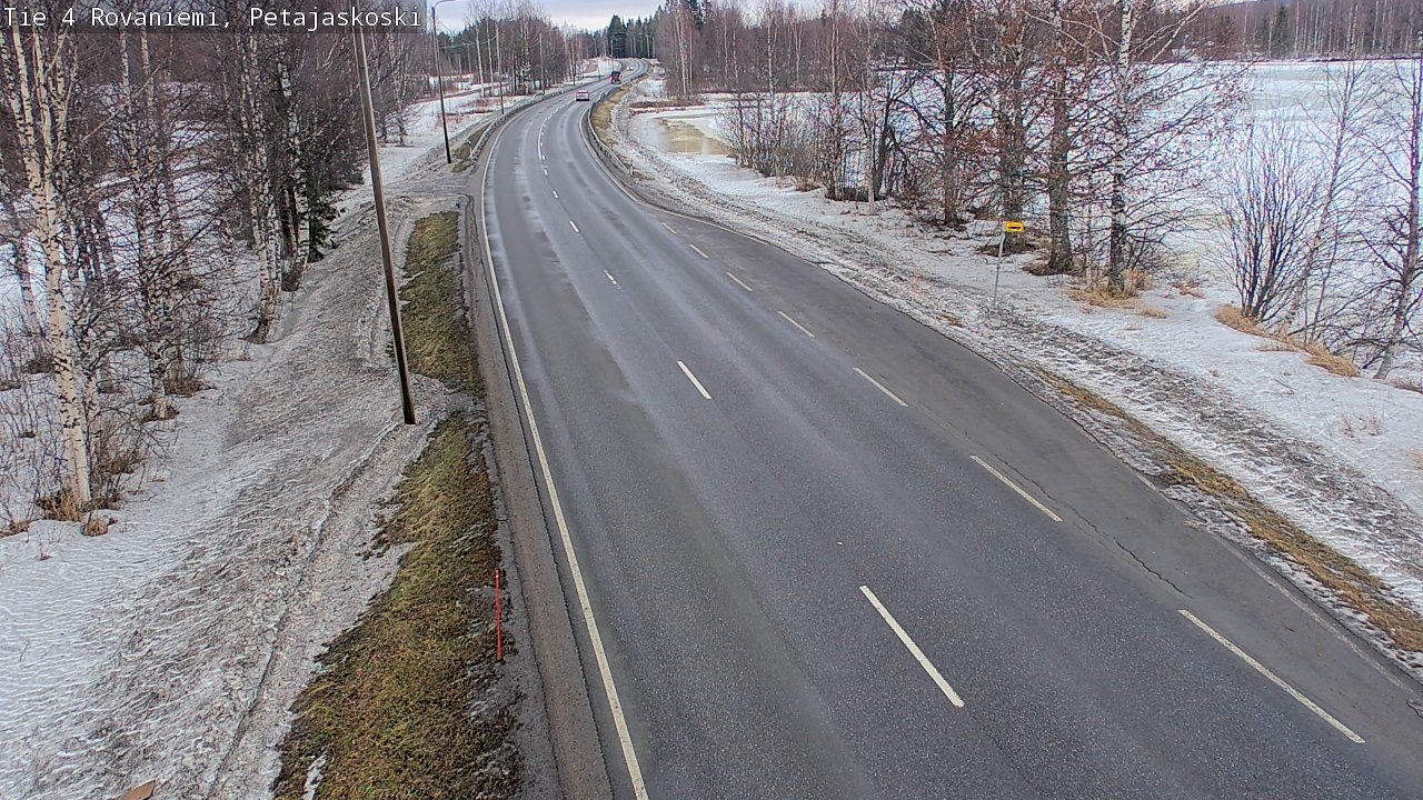 Kelikamerat Kuva Tie 4 Rovaniemi, Petäjäskoski, Rovaniemi, Lappi