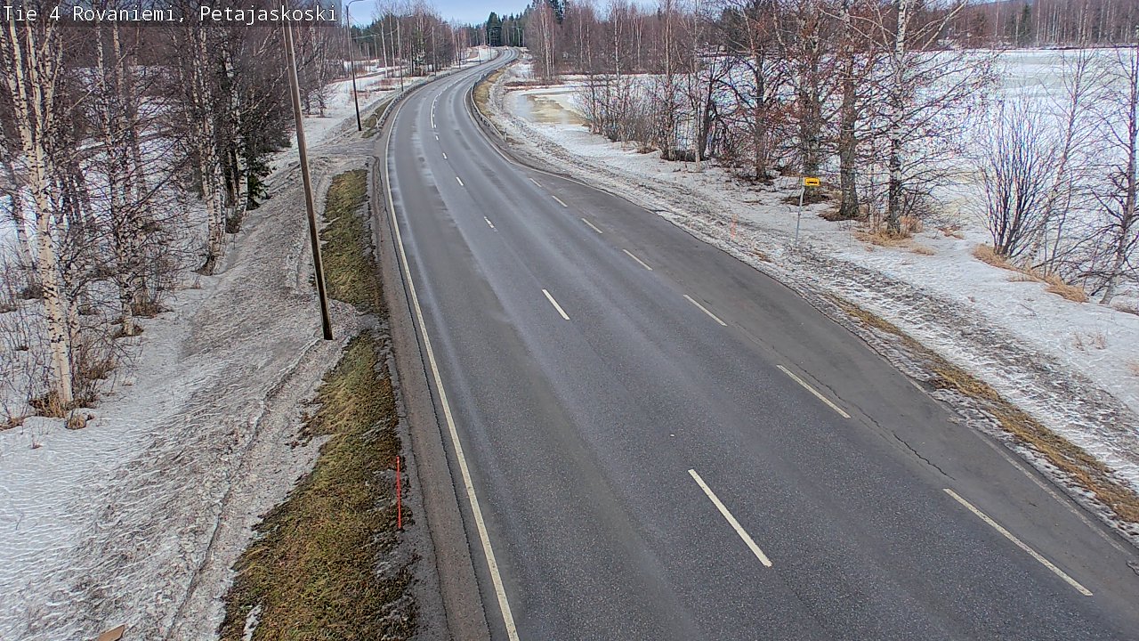 Kelikamerat Kuva Tie 4 Rovaniemi, Petäjäskoski, Rovaniemi, Lappi