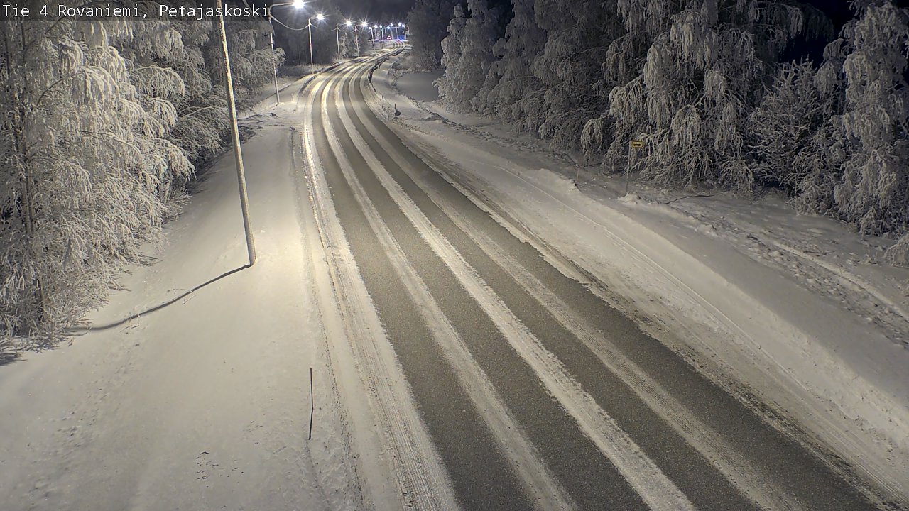 Kelikamerat Kuva Tie 4 Rovaniemi, Petäjäskoski, Rovaniemi, Lappi