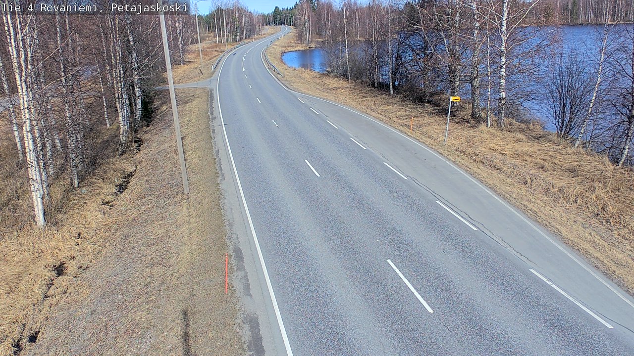 Kelikamerat Kuva Tie 4 Rovaniemi, Petäjäskoski, Rovaniemi, Lappi
