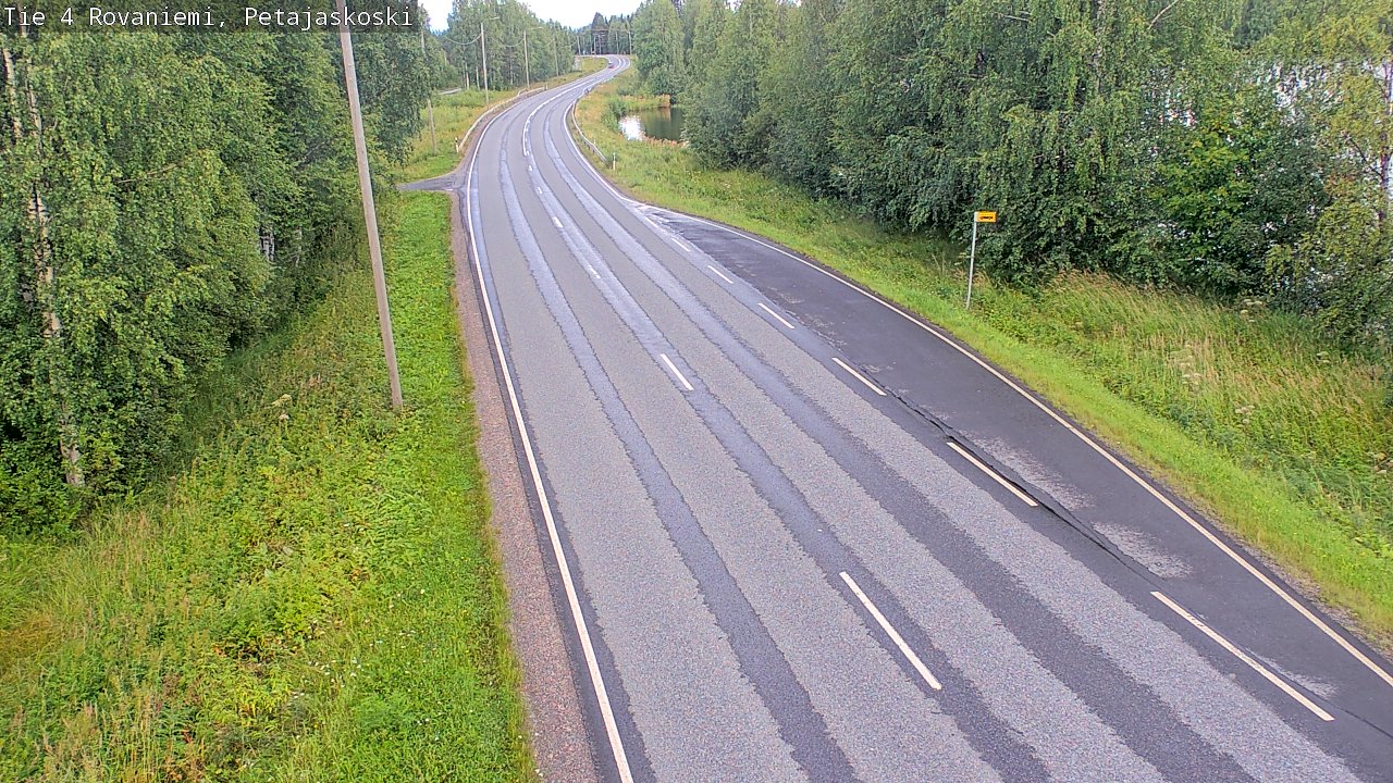 Kelikamerat Kuva Tie 4 Rovaniemi, Petäjäskoski, Rovaniemi, Lappi