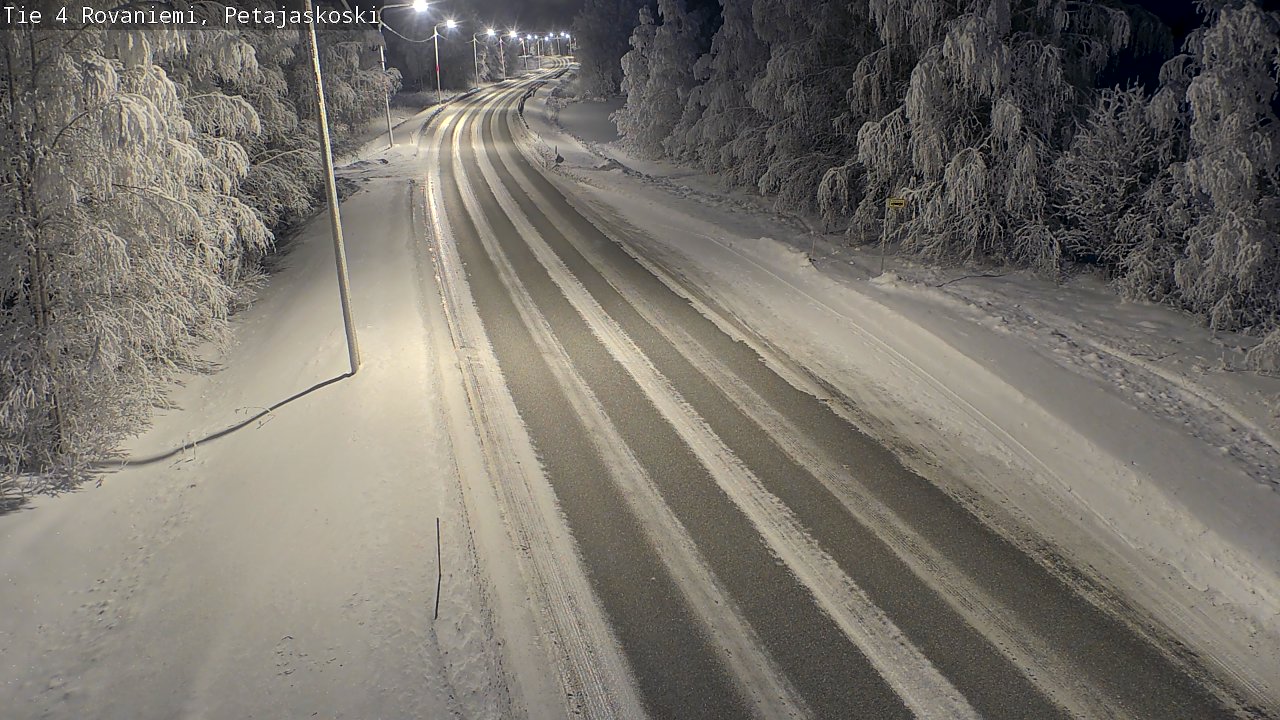 Kelikamerat Kuva Tie 4 Rovaniemi, Petäjäskoski, Rovaniemi, Lappi