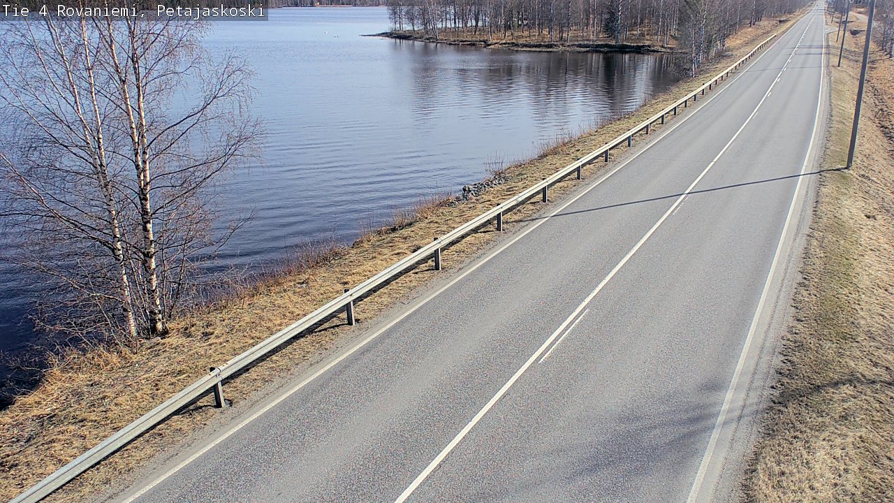 Kelikamerat Kuva Tie 4 Rovaniemi, Petäjäskoski, Rovaniemi, Lappi