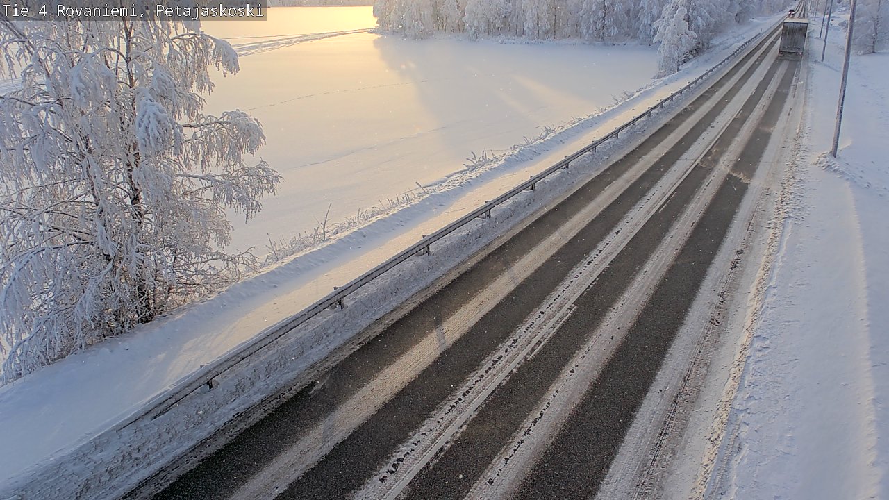 Kelikamerat Kuva Tie 4 Rovaniemi, Petäjäskoski, Rovaniemi, Lappi
