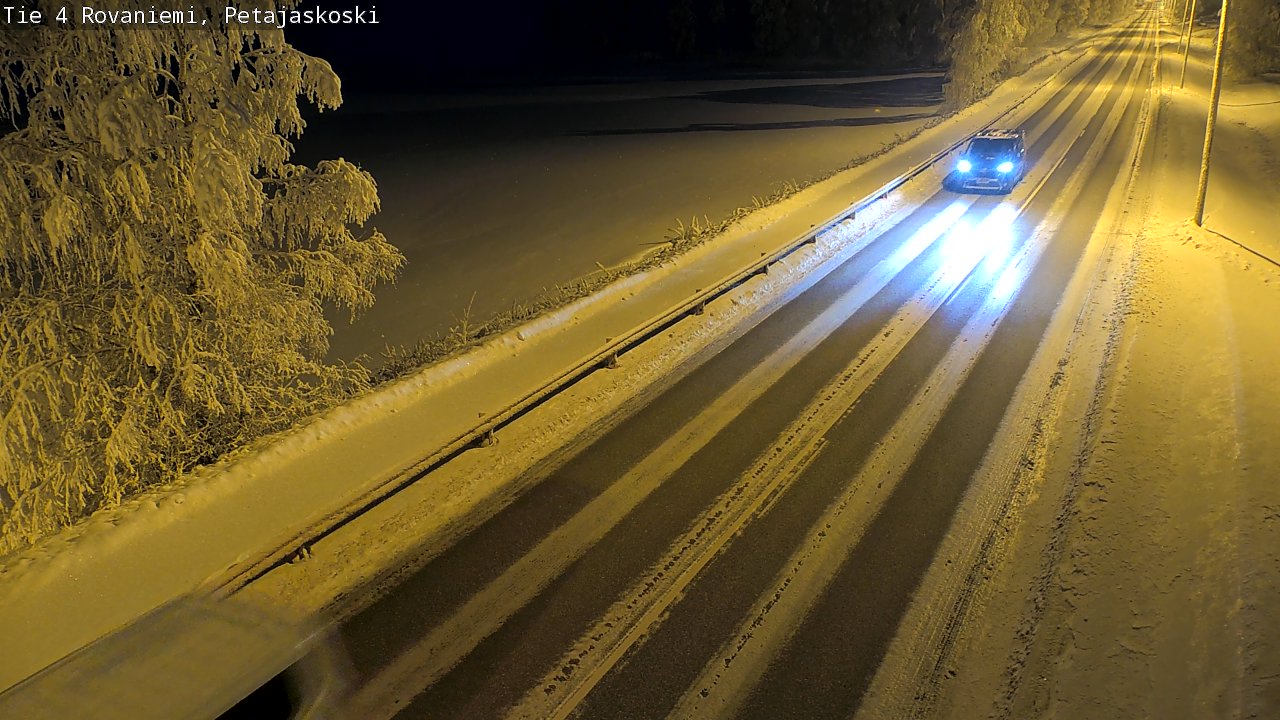 Kelikamerat Kuva Tie 4 Rovaniemi, Petäjäskoski, Rovaniemi, Lappi