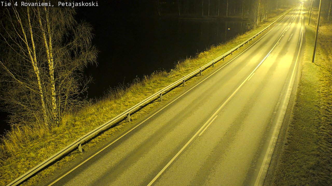 Kelikamerat Kuva Tie 4 Rovaniemi, Petäjäskoski, Rovaniemi, Lappi