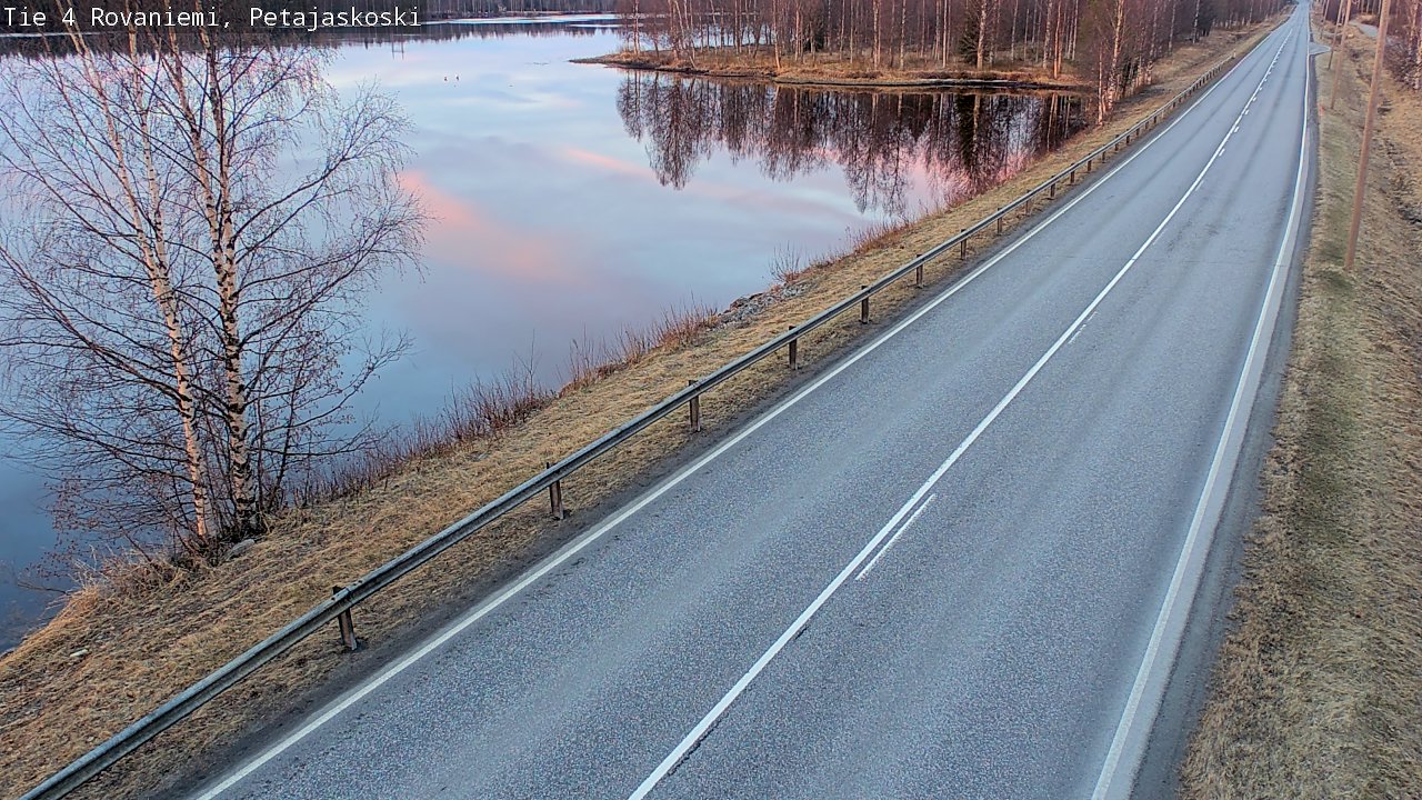 Kelikamerat Kuva Tie 4 Rovaniemi, Petäjäskoski, Rovaniemi, Lappi