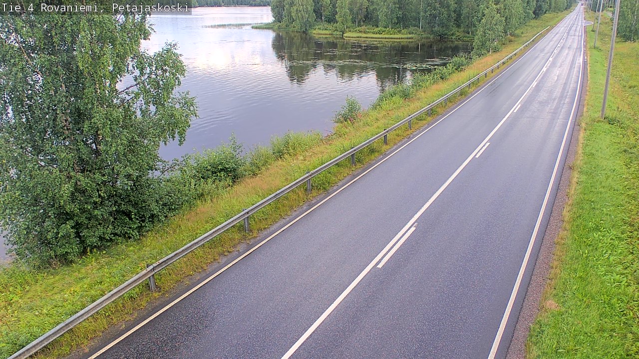 Kelikamerat Kuva Tie 4 Rovaniemi, Petäjäskoski, Rovaniemi, Lappi