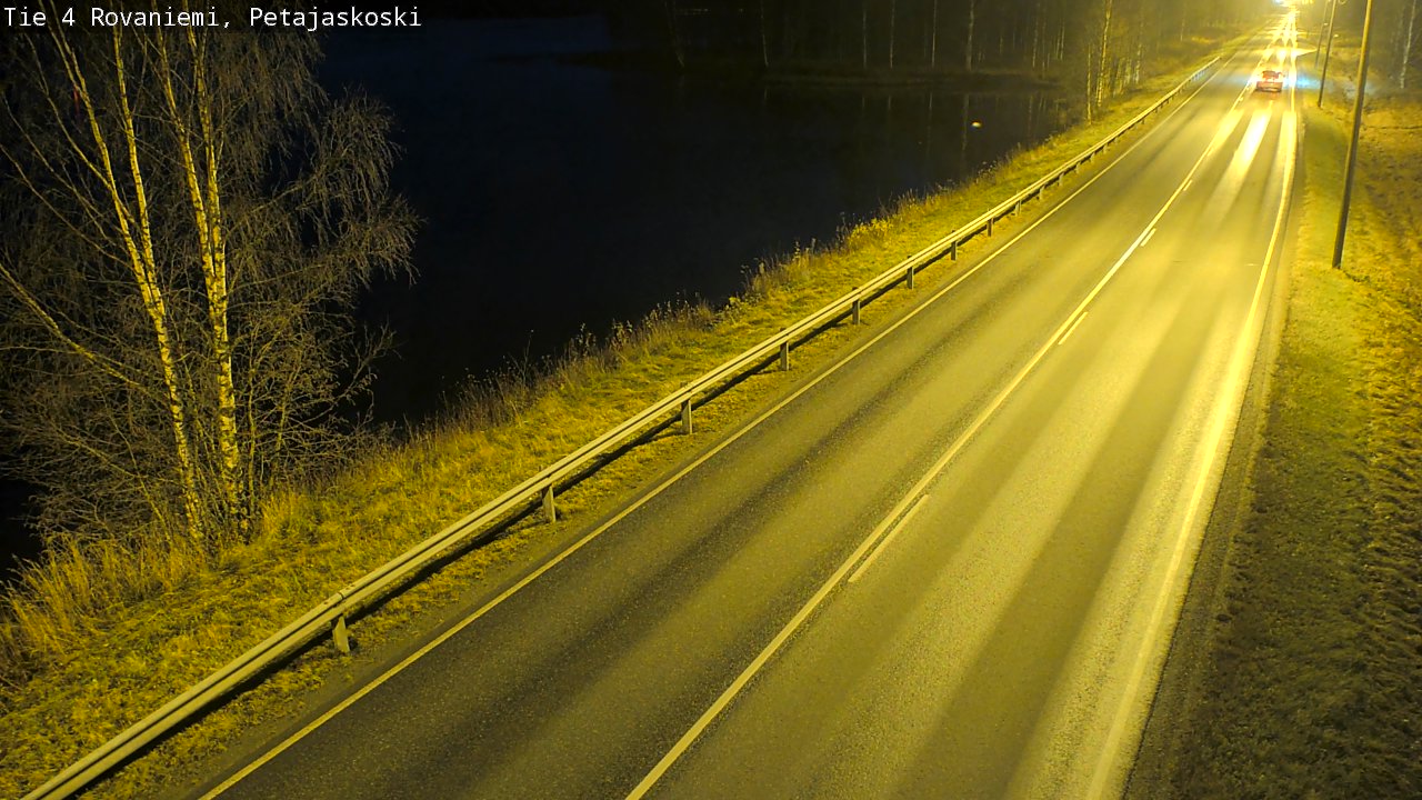 Kelikamerat Kuva Tie 4 Rovaniemi, Petäjäskoski, Rovaniemi, Lappi