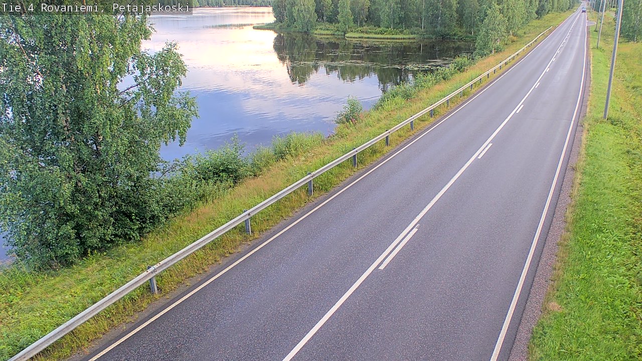 Kelikamerat Kuva Tie 4 Rovaniemi, Petäjäskoski, Rovaniemi, Lappi