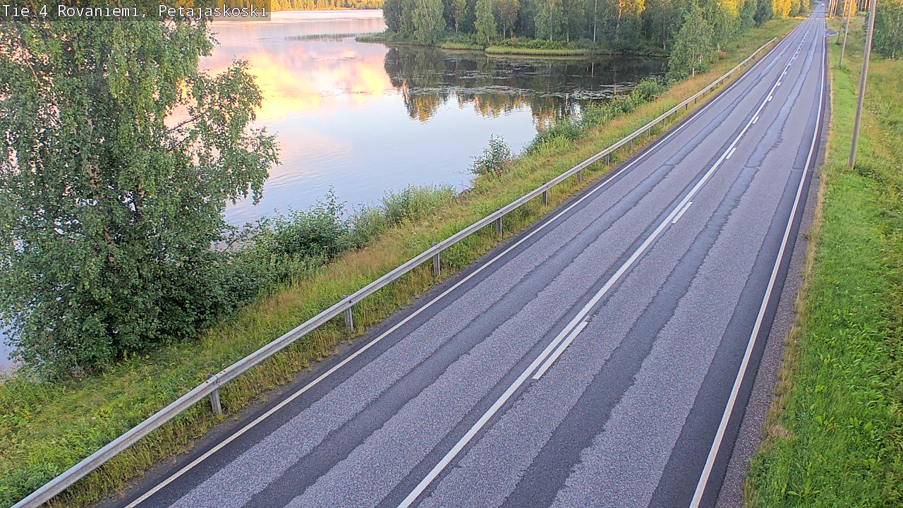 Kelikamerat Kuva Tie 4 Rovaniemi, Petäjäskoski, Rovaniemi, Lappi