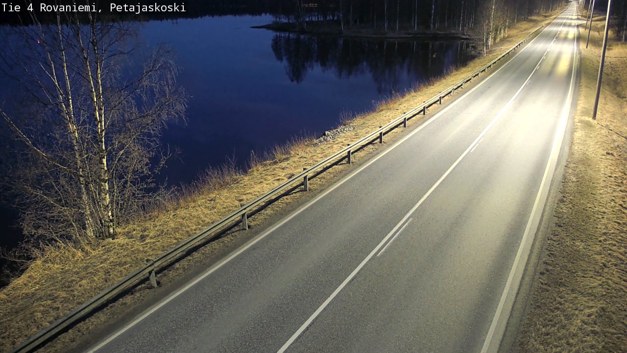 Kelikamerat Kuva Tie 4 Rovaniemi, Petäjäskoski, Rovaniemi, Lappi