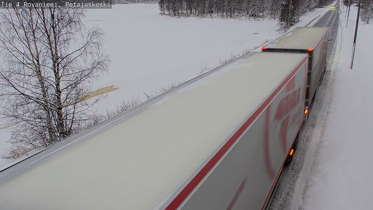 Kelikamerat Kuva Tie 4 Rovaniemi, Petäjäskoski, Rovaniemi, Lappi