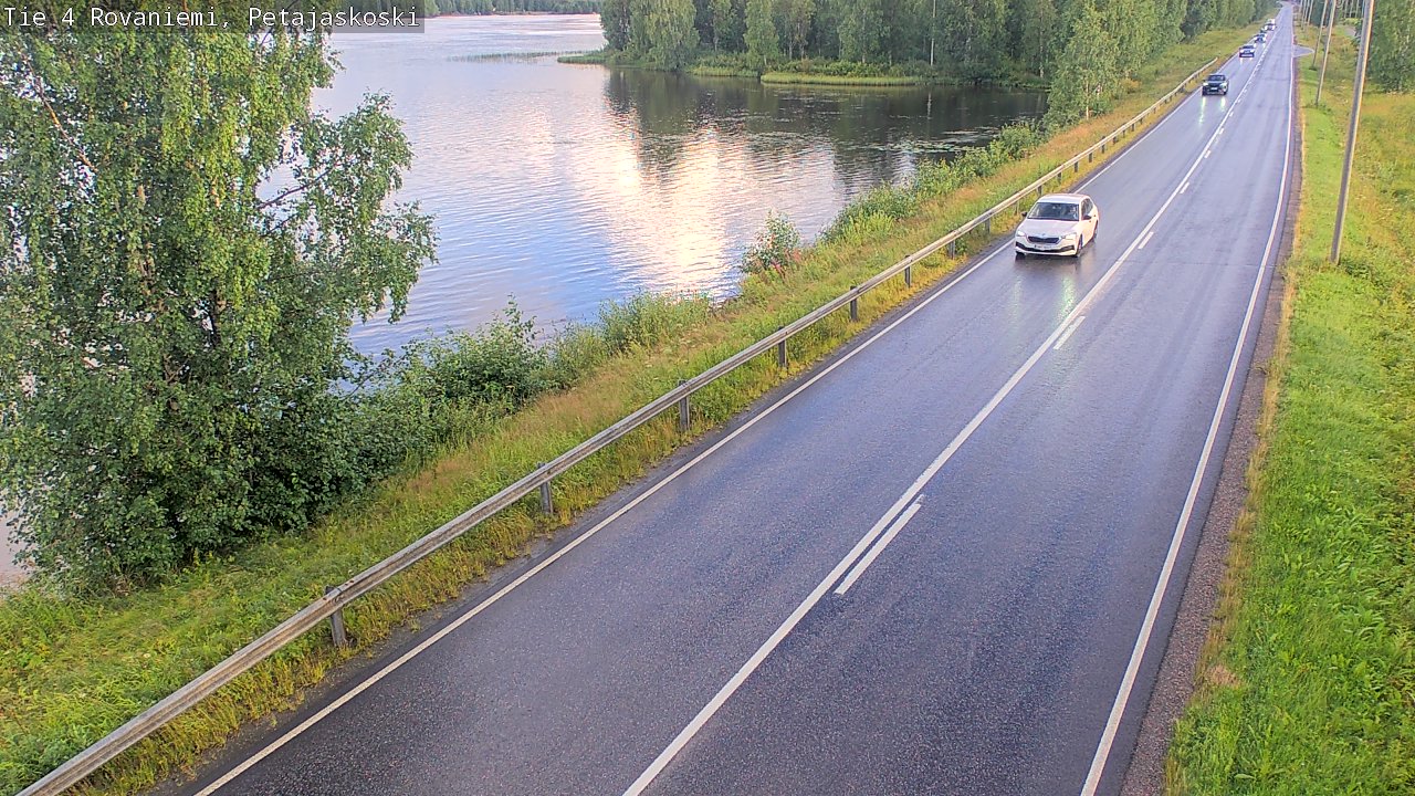 Kelikamerat Kuva Tie 4 Rovaniemi, Petäjäskoski, Rovaniemi, Lappi