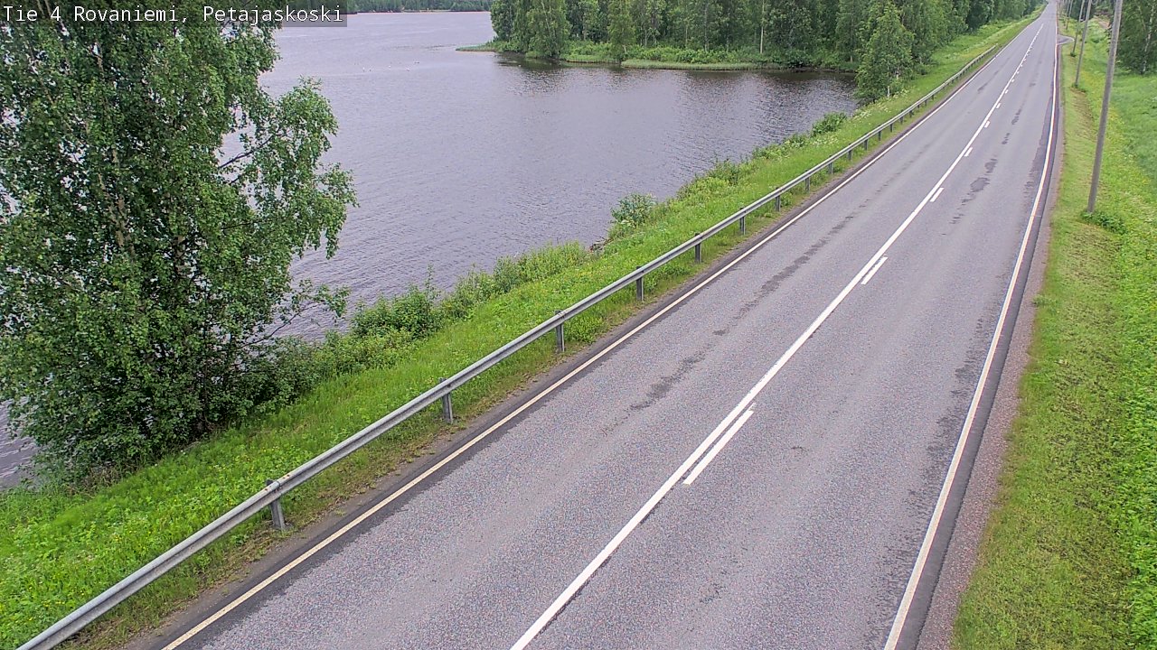 Kelikamerat Kuva Tie 4 Rovaniemi, Petäjäskoski, Rovaniemi, Lappi