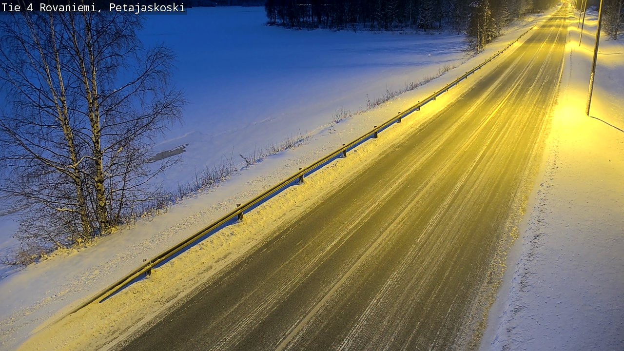 Kelikamerat Kuva Tie 4 Rovaniemi, Petäjäskoski, Rovaniemi, Lappi