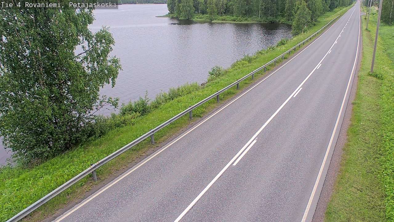 Kelikamerat Kuva Tie 4 Rovaniemi, Petäjäskoski, Rovaniemi, Lappi