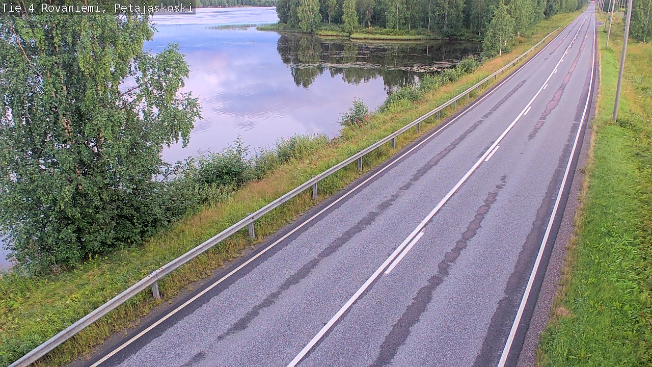 Kelikamerat Kuva Tie 4 Rovaniemi, Petäjäskoski, Rovaniemi, Lappi