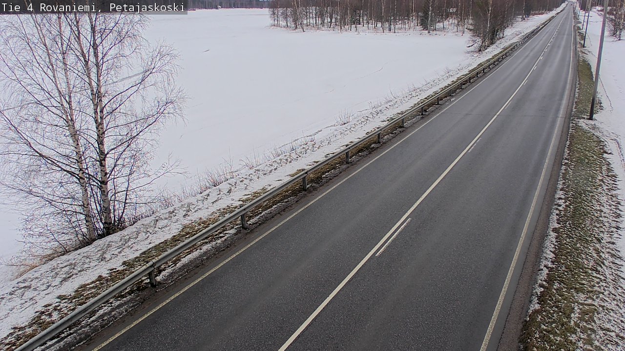 Kelikamerat Kuva Tie 4 Rovaniemi, Petäjäskoski, Rovaniemi, Lappi