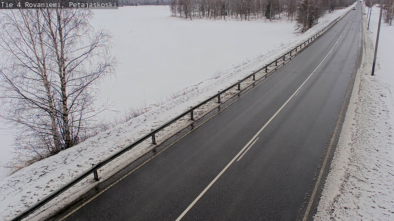 Kelikamerat Kuva Tie 4 Rovaniemi, Petäjäskoski, Rovaniemi, Lappi
