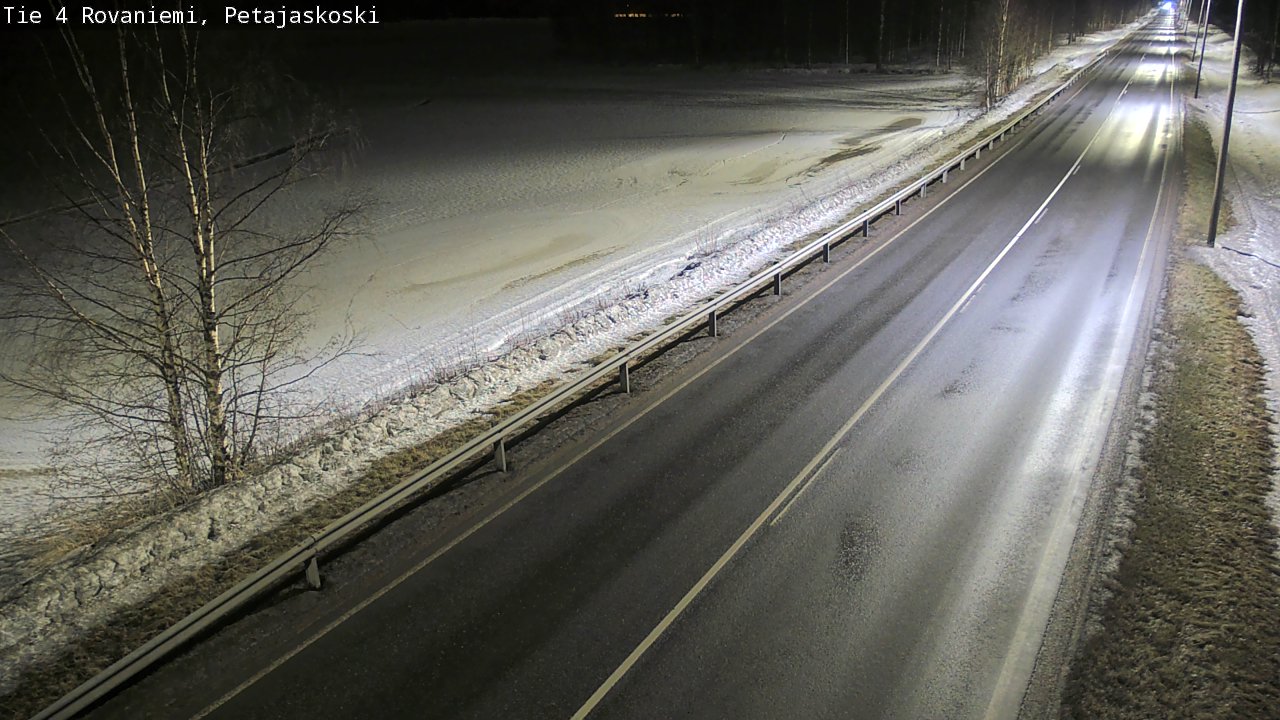 Kelikamerat Kuva Tie 4 Rovaniemi, Petäjäskoski, Rovaniemi, Lappi