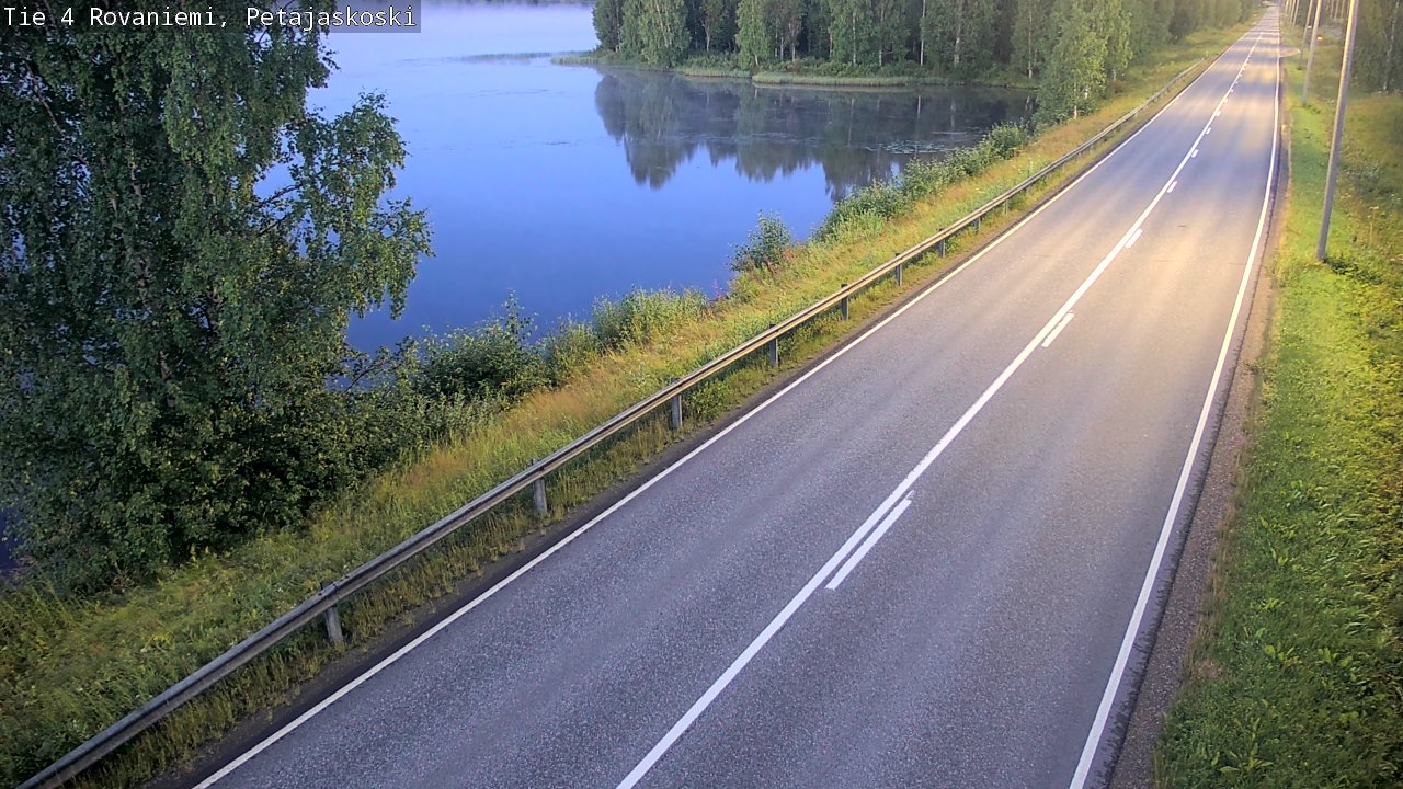 Kelikamerat Kuva Tie 4 Rovaniemi, Petäjäskoski, Rovaniemi, Lappi