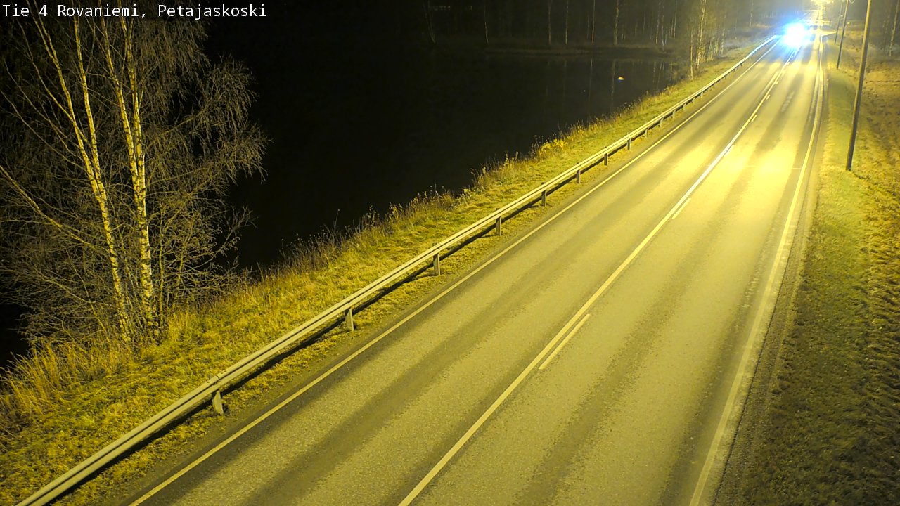Kelikamerat Kuva Tie 4 Rovaniemi, Petäjäskoski, Rovaniemi, Lappi