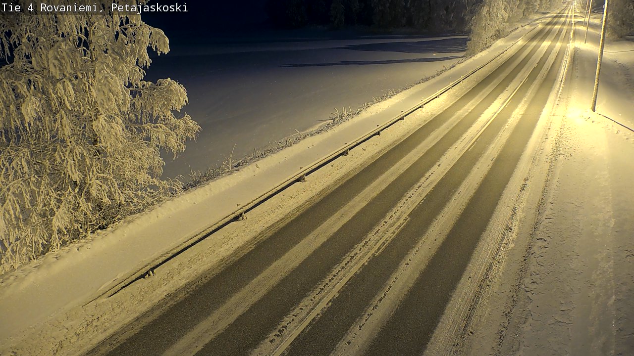 Kelikamerat Kuva Tie 4 Rovaniemi, Petäjäskoski, Rovaniemi, Lappi