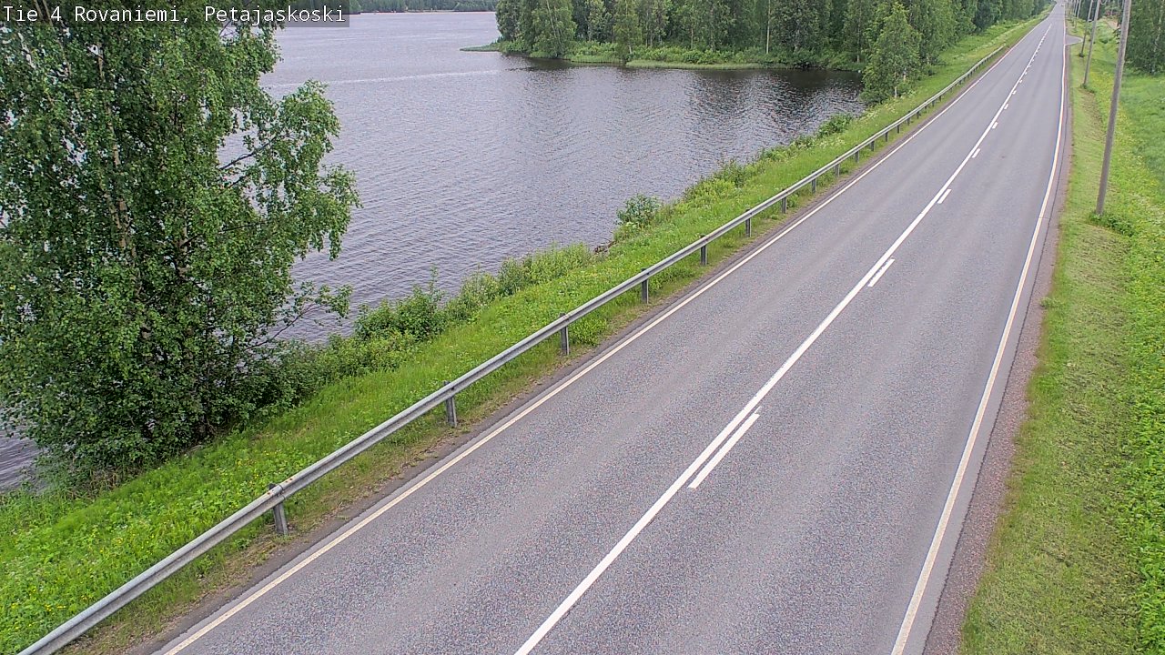 Kelikamerat Kuva Tie 4 Rovaniemi, Petäjäskoski, Rovaniemi, Lappi