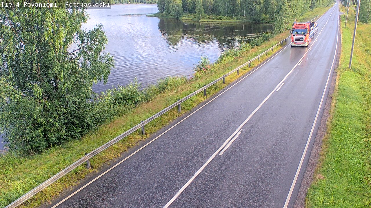Kelikamerat Kuva Tie 4 Rovaniemi, Petäjäskoski, Rovaniemi, Lappi