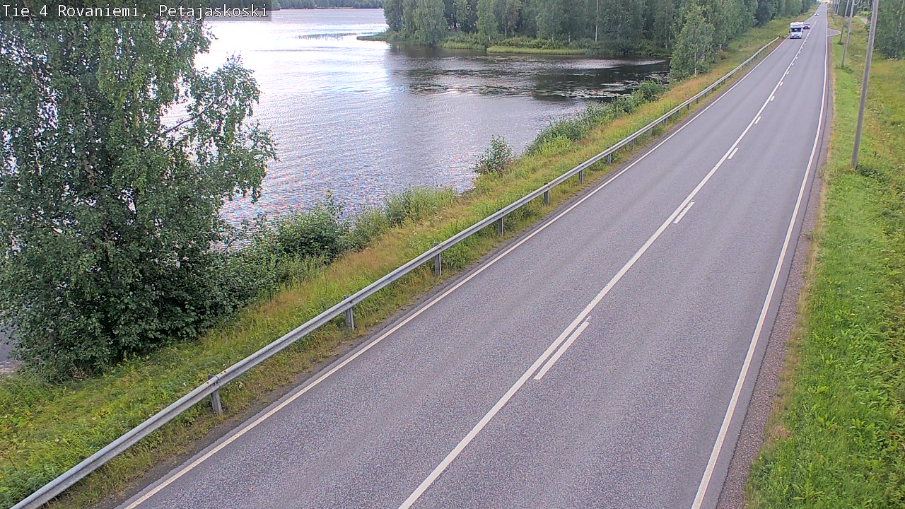 Kelikamerat Kuva Tie 4 Rovaniemi, Petäjäskoski, Rovaniemi, Lappi