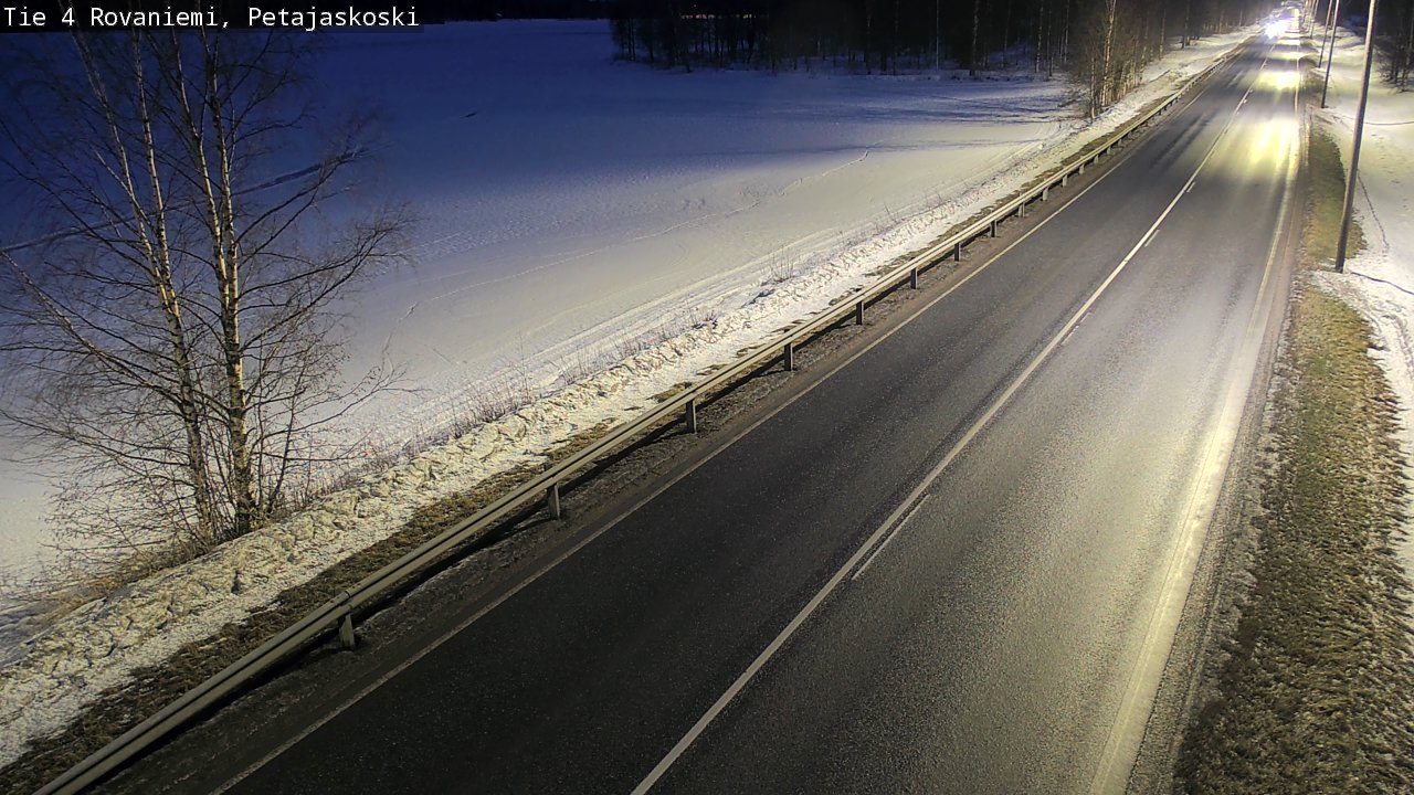 Kelikamerat Kuva Tie 4 Rovaniemi, Petäjäskoski, Rovaniemi, Lappi