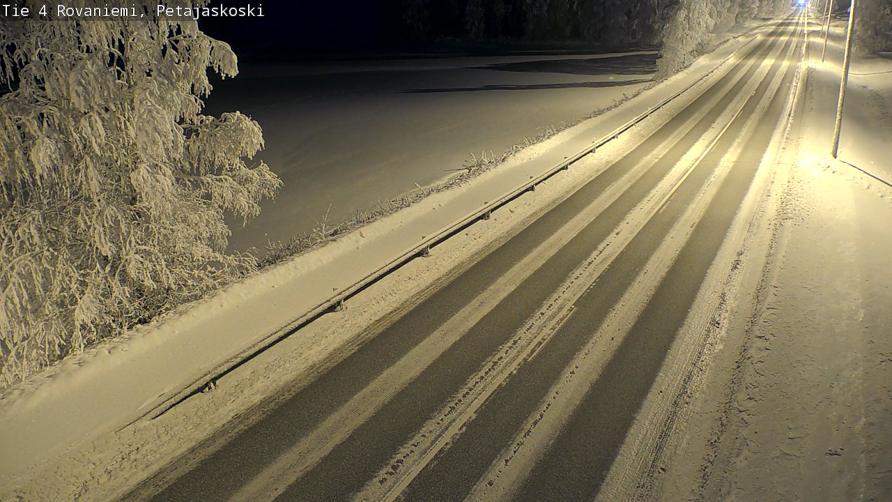 Kelikamerat Kuva Tie 4 Rovaniemi, Petäjäskoski, Rovaniemi, Lappi